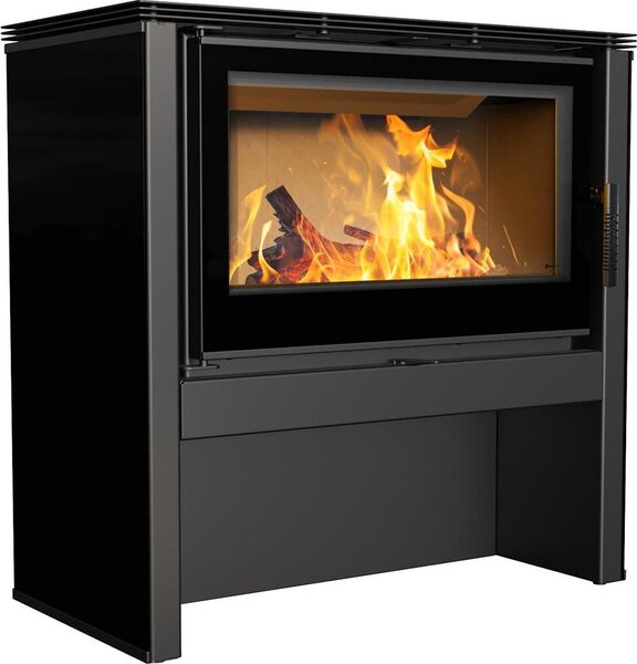 KRATKI JUNO 8 kW Ø160 stufa a legna indipendente Set di tubi eco-design