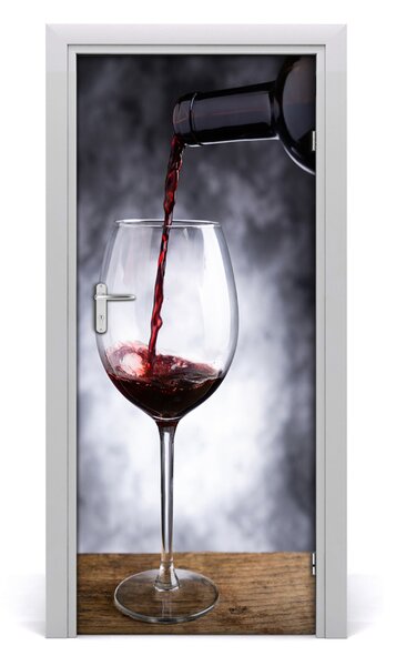 Rivestimento Per Porta Vino rosso 75x205 cm