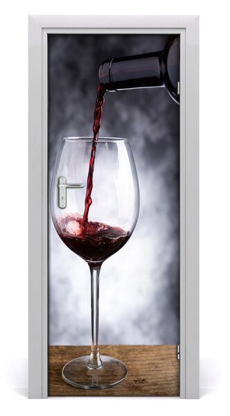 Rivestimento Per Porta Vino rosso 75x205 cm