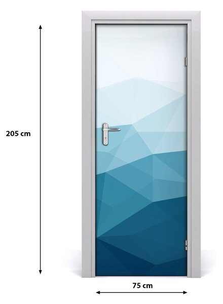 Adesivo per porta Sfondo di astrazione 75x205 cm