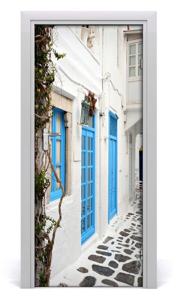 Rivestimento Per Porta Strade greche 75x205 cm