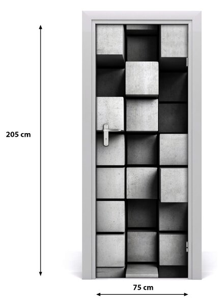 Rivestimento Per Porta Astrazione 75x205 cm