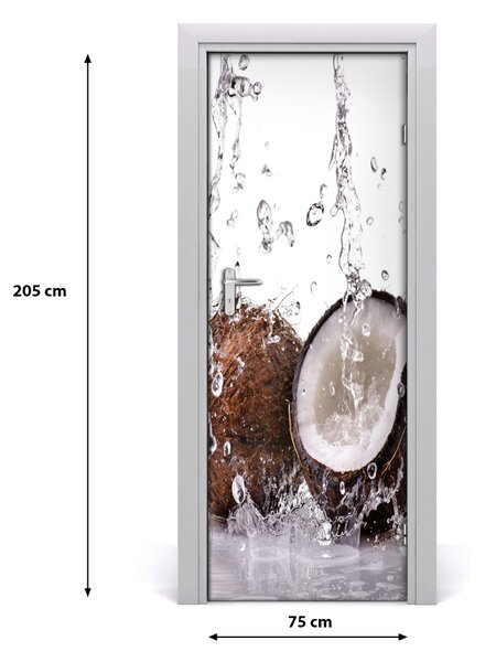 Rivestimento Per Porta Noce di cocco 75x205 cm