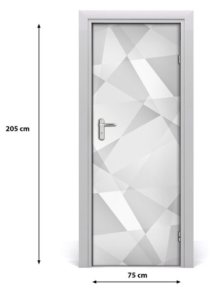 Rivestimento Per Porta Sfondo di astrazione 75x205 cm
