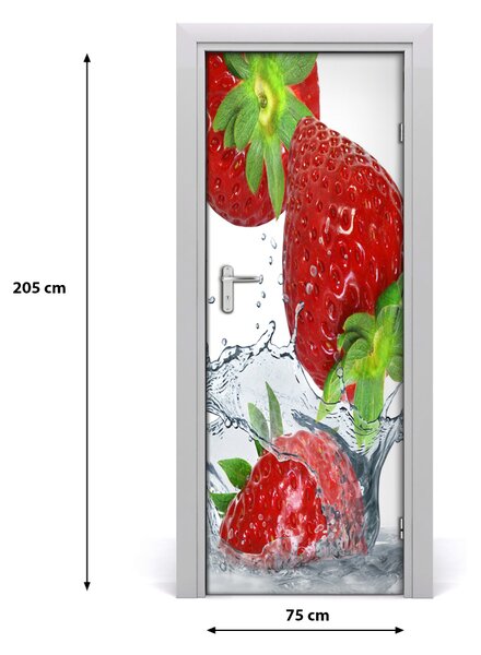 Rivestimento Per Porta Fragole 75x205 cm