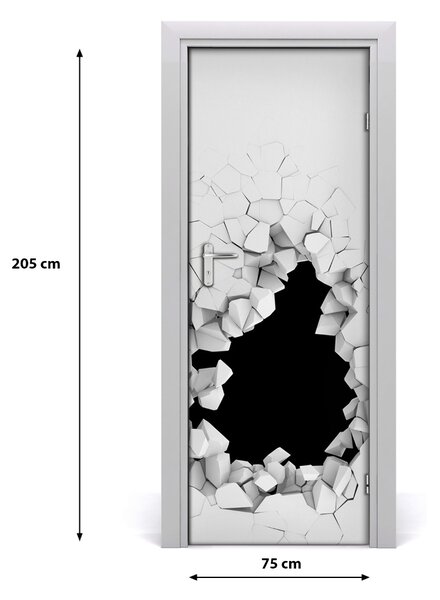 Rivestimento Per Porta Buco nel muro 75x205 cm