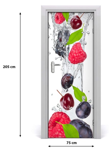 Rivestimento Per Porta Frutti forestali 75x205 cm