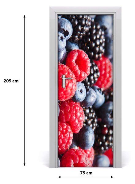 Rivestimento Per Porta Frutti forestali 75x205 cm
