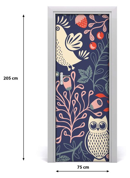 Adesivo per porta Cazzo 75x205 cm