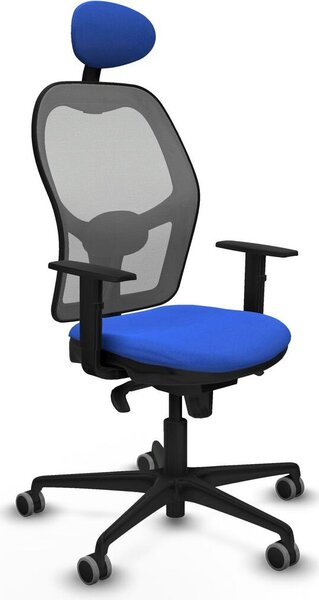 Sedia da ufficio con poggiatesta Jorquera Piqueras y Crespo 1D036G1 Blu