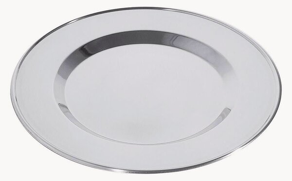 Sottopiatto placcato in argento Shy