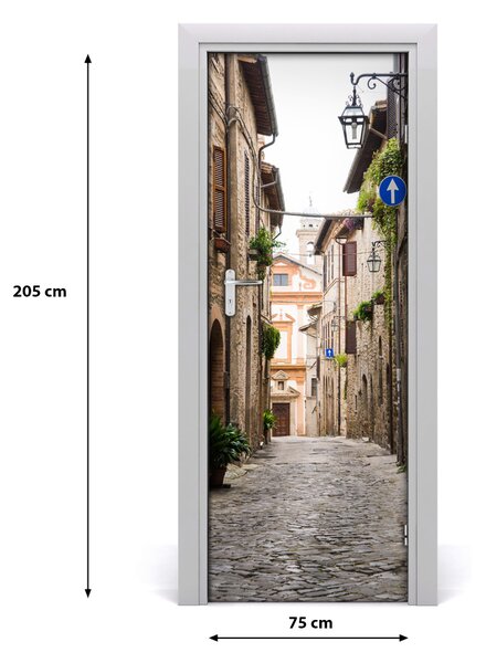 Rivestimento Per Porta Strade italiane 75x205 cm