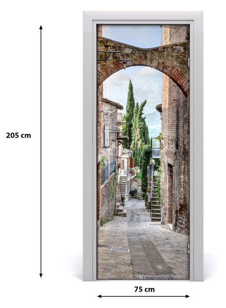 Rivestimento Per Porta Strade italiane 75x205 cm