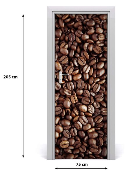 Rivestimento Per Porta Chicchi di caff? 75x205 cm