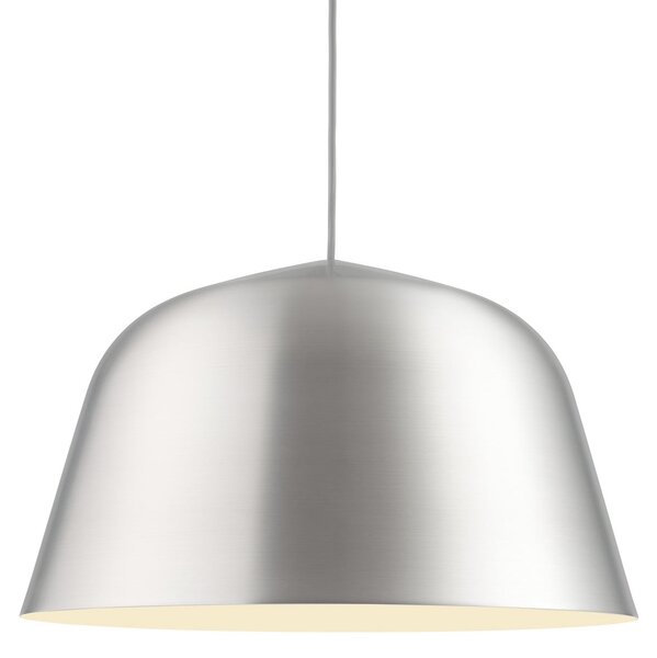 Lampada a sospensione Muuto, dimmerabile, Grigio, Soggiorno, Alluminio, Design