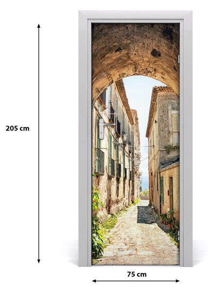 Rivestimento Per Porta Strade italiane 75x205 cm