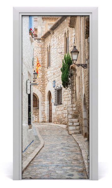 Rivestimento Per Porta Strade in Spagna 75x205 cm
