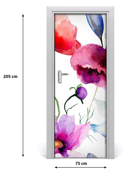 Adesivo per porta interna Mac 75x205 cm