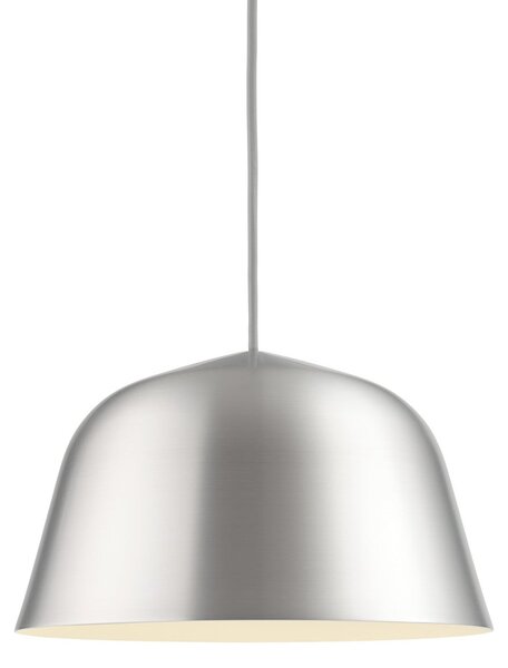 Lampada a sospensione Muuto, Ambit, dimmerabile, Grigio, Soggiorno, Alluminio, Design