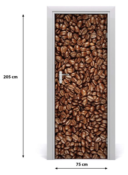 Rivestimento Per Porta Chicchi di caff? 75x205 cm