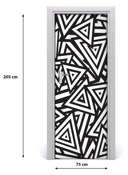Sticker porta triangoli 75x205 cm