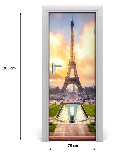 Rivestimento Per Porta Torre Eiffel 75x205 cm