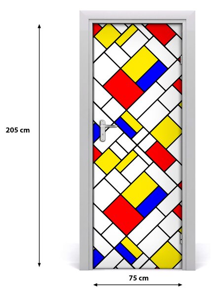 Rivestimento Per Porta Astrazione 75x205 cm