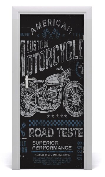 Adesivo per porta Settore automobilistico 75x205 cm