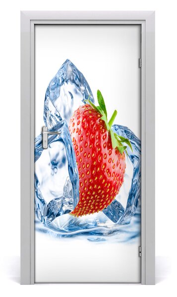 Rivestimento Per Porta Fragola e ghiaccio 75x205 cm