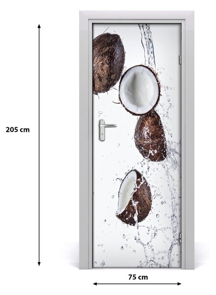 Rivestimento Per Porta Noce di cocco 75x205 cm