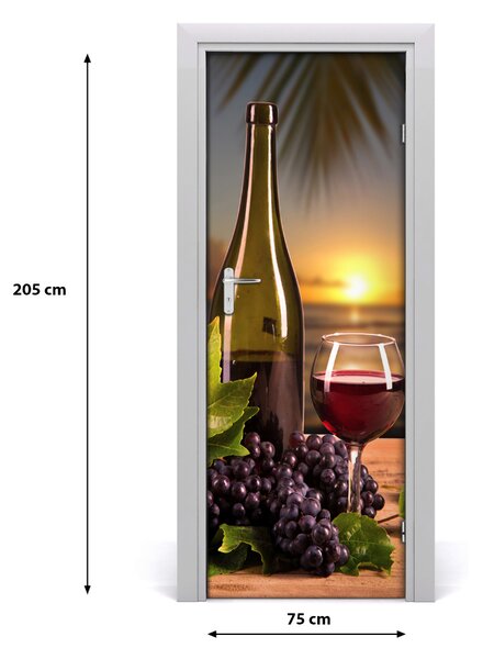 Rivestimento Per Porta Uva e vino 75x205 cm