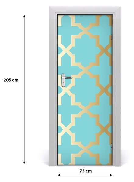 Rivestimento Per Porta Modello arabo 75x205 cm