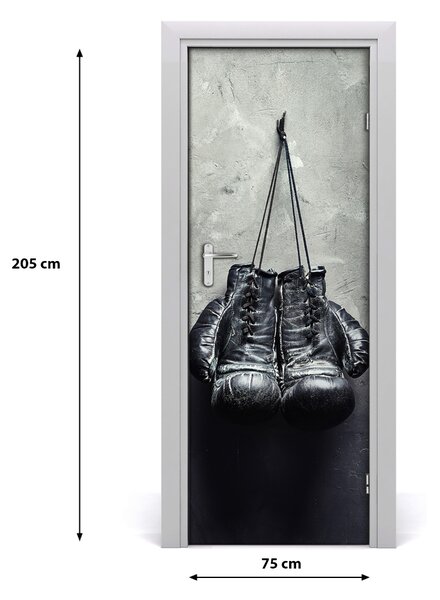 Adesivo per porta Guanti da box 75x205 cm