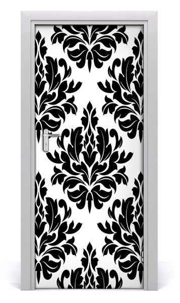 Adesivo per porta interna ornamenti domestici 75x205 cm