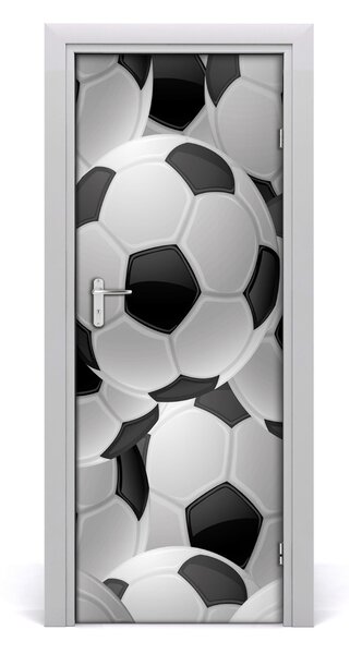 Poster adesivo per porta Calcio 75x205 cm