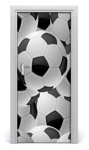 Poster adesivo per porta Calcio 75x205 cm