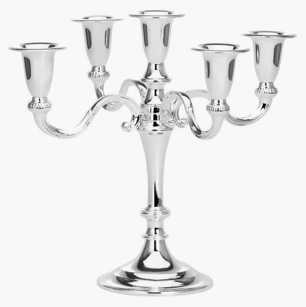 Candelabro argentato Luminidus