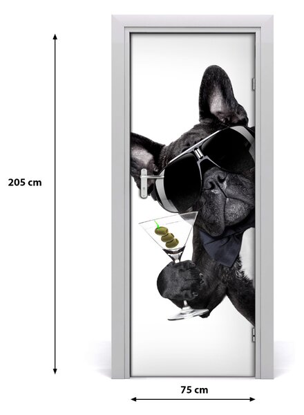 Adesivo per porta interna Piez di Martini 75x205 cm