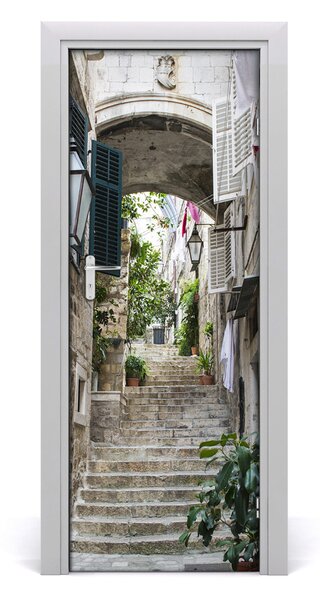 Rivestimento Per Porta Strade di Dubrovnik 75x205 cm