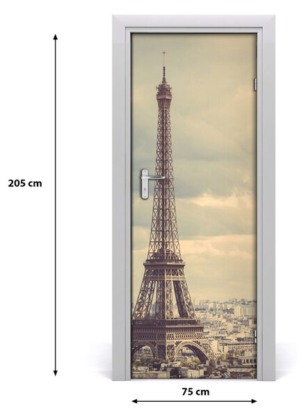 Rivestimento Per Porta Torre Eiffel 75x205 cm