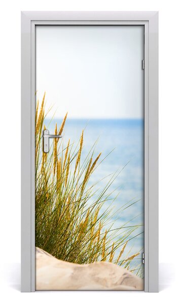 Adesivo per porta Dune costieri 75x205 cm