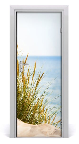 Adesivo per porta Dune costieri 75x205 cm
