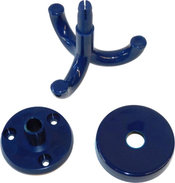 25 ganci da soffitto, triplo blu