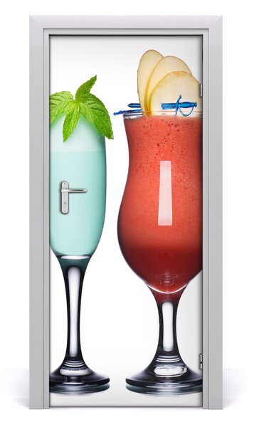 Rivestimento Per Porta Cocktail colorati 75x205 cm