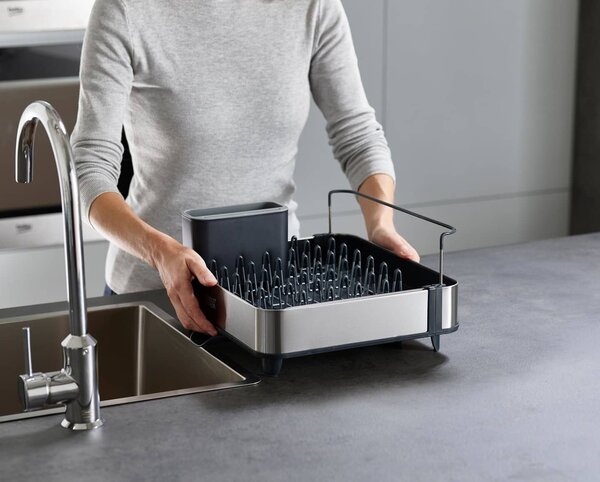 Joseph Joseph Scolapiatti colore Nero / Acciaio Inox - 85153