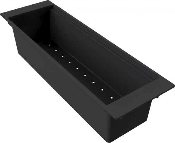 ELLECI Scolapasta da Cucina in Polipropilene 138 x 418 x 84 mm colore Nero - AVP035BK