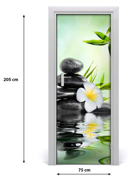 Adesivo per porta interna sul bamb? porta 75x205 cm