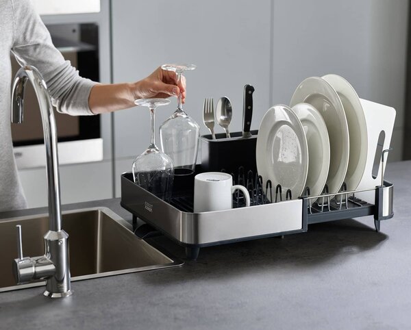 Joseph Joseph Scolapiatti colore Nero / Acciaio Inox - 85153