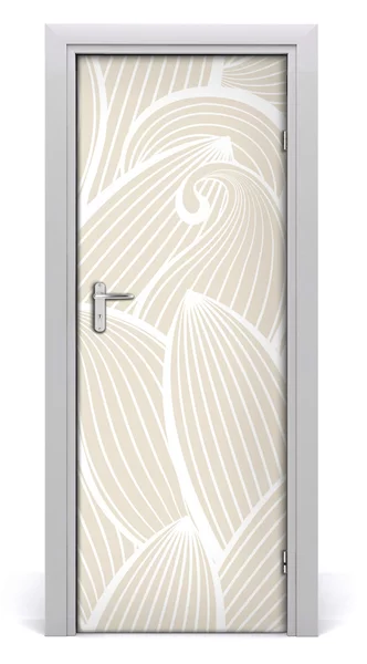 Adesivo per porta interna Petali di fiori 75x205 cm
