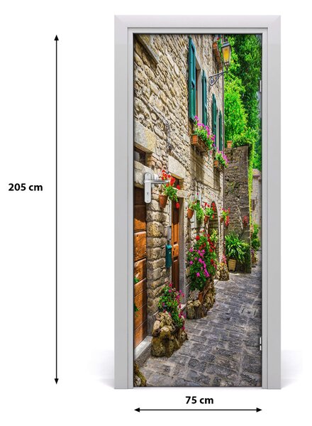 Rivestimento Per Porta Strada affascinante 75x205 cm